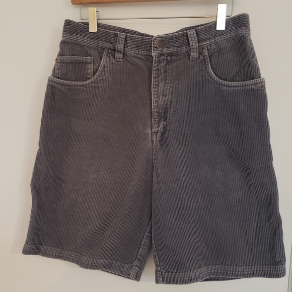 Vintage Quicksilver Corduroy Shorts Size 32 - Picture 3 of 11
